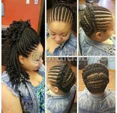 Crochet kinky twists Twists Crochet, Crochet Braid Pattern, Kid Braid Styles, Crochet Twist, Braid Patterns, Hairstyle Trends, Crochet Braid