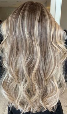 Dirty Blonde Hair With Highlights, Cute Summer Hair, Summer Hair Color Ideas, Bright Blonde Hair