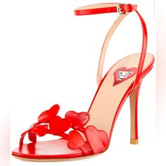 Great Condition! Only Worn Once Or Twice Perfect For Valentine’s Day! Valentino Red, Grooming Tips, Fun Heels, Ankle Wrap Sandals, Valentino Shoes, Red Heels, Style Mistakes, Red Valentino, Shoes Women Heels