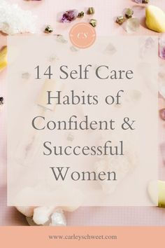 Confident women and successful women almost always have a strong self care routine. I'm sharing 14 self care habits for women who are recovering people pleasers looking to care for themselves. | self care ideas, self care rituals, confident women, successful women, women's self care, life coach, self care coach #carleyschweet #selfcareideas Habits For Women, Self Care Habits, People Pleasers, Successful Woman, Self Care Ideas, Confident Women, Care Quotes, Successful Women, Self Care Activities