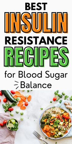 Need insulin resistance recipes that are dietitian-approved & will help lower your blood sugar levels? These 11 easy recipes are perfect! Insulin Resistance Diet Food Lists, Blood Sugar Balance, Lower Blood Sugar Naturally, Insulin Sensitivity, Low Carb Pasta, Leg Cramps, No Calorie Foods