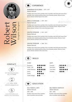 Modern Resume/CV Personal Profile, Resume Layout, 포트폴리오 레이아웃, Creative Cv