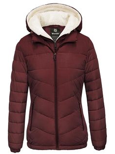 Women's Winter Coats Hooded Windproof Puffer Jacket Women's Winter Coats, Waterproof Rain Jacket, Puffy Coat, Winter Quilts, Weather Wear, Hooded Raincoat, Womens Winter, Jacket Fashion, Puffy Jacket