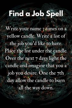 Job Spell, Pagan Quotes, Witchcraft Quotes, Wiccan Quotes, Find A New Job, Witch School, Witchcraft Herbs, Wicca For Beginners, Herbal Education