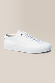 Good Man Brand Edge White Leather Low Sneaker Italy Men's 15 US. New with box.  $228 still in stores! Beautiful Nappa Leather Sneaker makes a Fantastic Gift! As refined as they are relaxed, our low-tops are ready to tackle whatever your day has in store. Like all their shoes, they're made by hand in Marche, Italy, using the finest Italian Nappa leather. Real leather means real luxury and real durability. Premium Italian Nappa leather  Calf skin leather lined so soft, socks are truly optional. Premium, Italian-made Margom rubber sole. Tonal metal eyelets and waxed cotton laces. Expertly handcrafted in Italy. These are new retail store inventory. Buy with Confidence! _____________________________ Why Buy from URASHOEIN29:  _____________________________  30% - 80% off Retail!  - Every Item Is Soft Socks, Russell Wilson, Low Sneakers, Clothing Styles, Leather Lace, Mens Clothing, Nappa Leather, Shoe Sale, Anton