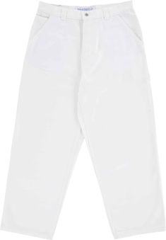 Built with high quality cotton denim, these Big Boy Jeans have an extremely baggy fit so you'll look like, well, a big boy. Classic White Pants With Five Pockets, Classic White Jeans For Work, Classic White Bottoms With Five Pockets, Classic White Relaxed Fit Jeans, White Cotton Pants With Five Pockets, White Wide Leg Jeans For Streetwear, Classic White Cotton Jeans, Classic White Jeans For Streetwear, White Cotton Jeans With Five Pockets