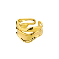 Product Highlights: Luxury Quality: Elevate your style with these exquisite 316L Stainless Steel Rings for Women in a striking gold color. Waterproof: Designed to withstand daily wear and keep its elegance intact. Anti-Allergy: Crafted from stainless steel to ensure long-lasting color and comfort for sensitive skin. Perfect Gift: Ideal for wives, girlfriends, or friends, suitable for various occasions like parties, weddings, and anniversaries. Free Shipping: Enjoy the convenience of complimentary shipping on everything you order. Product Specifications: Material: Stainless Steel Rings Type: Cocktail Ring Style: Classic Function: Period Tracker Gender: Women Setting Type: Tension Setting Compatibility: All Compatible Shape/Pattern: Irregular Welcome to our shop! Discover elegance and fashio Classic Gold Midi Rings, Classic Gold Metal Midi Rings, Adjustable Gold Stainless Steel Midi Rings, Gold Stainless Steel Ring With Polished Finish, Modern Gold Rings With Shiny Finish, Gold Open Ring With Shiny Finish, Modern Gold Midi Rings Tarnish Resistant, Modern Gold Tarnish Resistant Midi Rings, Modern Gold Tarnish-resistant Midi Rings