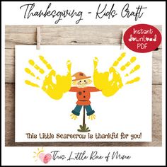 Scarecrow Footprint Art, Scarecrow Preschool Art, Scarecrow Infant Art, Toddler Scarecrow Craft, Scarecrow Toddler Craft, Fall Handprint Art, Document Frame, Thanksgiving Placemats, Scarecrow Crafts