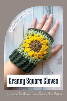 Fall is the perfect time to cozy up with a new crochet project, and these granny square fingerless gloves are just what you need to add a touch of handmade coziness to your wardrobe. Granny Square Gloves Pattern, Crochet Granny Square Fingerless Gloves Free Pattern, Granny Square Fingerless Gloves Pattern Free, Granny Square Gloves Free Pattern, Crochet Fingerless Gloves Free Pattern Easy, Crochet Winter Accessories, How To Connect Granny Squares, Granny Square Scarf Pattern Free, Knit Fingerless Gloves Free Pattern