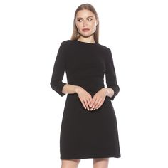 You'll look elegant in this women's ALEXIA ADMOR Cristal crewneck pleated dress.Click on this WOMEN'S GUIDE to find the perfect fit and more! You'll look elegant in this women's ALEXIA ADMOR Cristal crewneck pleated dress. Click on this WOMEN'S GUIDE to find the perfect fit and more! FEATURES Sheath silhouette True to Size Zipper back Raglan sleeves 3/4-length sleeves Fully lined CrewneckFIT & SIZING Fit is True to Size 35.75-in. length from shoulder to hem Mini length hits at the thighFABRIC & Alexia Admor, Pleated Dress, Raglan Sleeve, Polyester Spandex, Fabric Care, Gender Female, Plus Size Outfits, Age Group, Length Sleeve