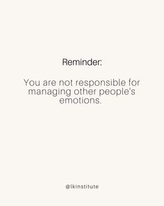 There's a difference between supporting someone emotionally and managing someone's emotions. . . . #lkinstitute #boundaries #mentalhealth #therapist #recovery #healing #hope #emdr #emdrtherapy #arizona #phoenixarizona #flagstaff #flagstaffarizona #northernarizona #emdrconsultation Emdr Resources, Other People, No Response