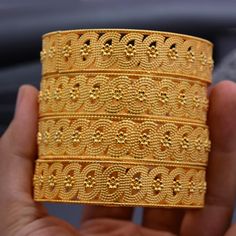 Afraic Jewelry- 24k 1Pcs Gold Color Bangles For women African bridal Bangles Bracelets Gold wedding gifts Ethiopian Bangles jewellery Model Number:3256801599135949 Our product is a relatively high-end product, the gold plating can be used with confidence. It is a practical product for your party wedding birthday party. Gold jewelry makes your life more fun and beautiful. We have been working hard to dear. Provide more and better products Dubai Gold Bangles, Ethiopian Jewelry, Bridal Cuff, Gold Bangles For Women, Moroccan Jewelry, Handmade Gold Jewellery, Bangles For Women, Bridal Fashion Jewelry, Bridal Bangles