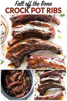 how to make fall off the bone crock pot ribs