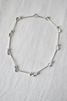 Roda Silver Necklace – Una Cool Silver Necklace, Vintage Silver Necklaces, Cool Necklace, Best Jewelry, Dope Jewelry, Silver Jewels, Funky Jewelry, Jewelry Lookbook, Best Jewelry Stores