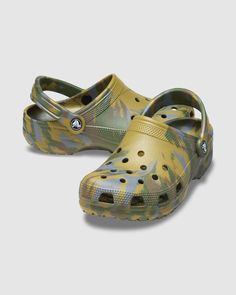 Crocs is known for their quality and iconic shape, focusing on providing ultimate comfort, colorful styles and lightweight designs.Made from their legendary Croslite material, Crocs also feature a generous, roomy fit, ventilation ports for breathability, pivoting heel strap for a secure fit. Shop Crocs online at General Pants Co. today. Nba Clothing, Nfl Hats, Vinyl Bag, Nba Hats, Crocs Clogs, Crocs Classic Clogs, Accessories Bags Shoes, Clean Shoes, Hats For Sale