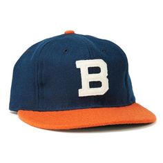 Brooklyn Bushwicks 1949 Vintage Ballcap – Ebbets Field Flannels Vintage Nike Caps, Vintage Visor Hat For Baseball Season, Retro Six-panel Baseball Cap For Sports, Retro Visor Baseball Cap, Retro Six-panel Fitted Hat For Baseball Season, Retro Six-panel Hat For Baseball Season, Vintage Six-panel Baseball Cap For Baseball Season, Retro Wool Six-panel Baseball Cap, Retro Six-panel Baseball Cap For Baseball Season