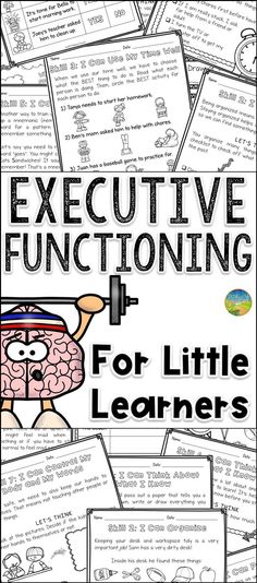 an image of executive functioning for little learners