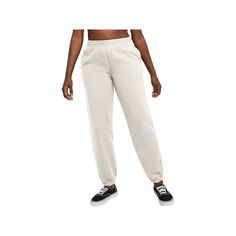 You'll fall in love with the retro-inspired vibe of these women's Hanes fleece joggers. An elastic waistband gives them a relaxed fit, while side pockets make these classic women's sweats a convenient option for everyday wear.Click on this WOMEN'S GUIDE to find the perfect fit and more! TECHNOLOGIES & FEATURES 30-in. inseam Breathable construction 2 side pockets Elastic cuffsFIT & SIZING Midweight Elastic waistbandFABRIC & CARE Cotton, polyester Machine wash Imported /* desktop styles */ #aboutT