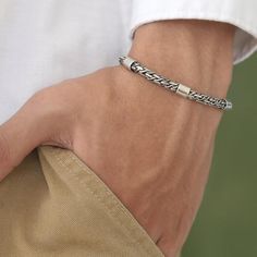 Mens Jewelry Bracelet Silver, Platinum Bracelet, Mens Silver Jewelry, Mens Gold Jewelry, Mens Bracelet Silver, Jewelry For Sale, Mens Gold Bracelets, Men's Bracelet, Men's Jewelry Rings