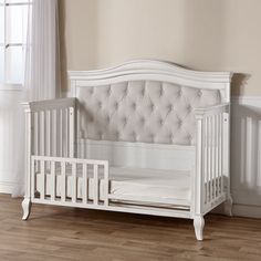 Pali Diamante Toddler Rail Vintage White Solid Radiata Pine Vintage Toddler Bed, 4 In 1 Crib, Bed Rails For Toddlers, Vinyl Panels, Crib Toddler Bed, Vintage Toddler, Small Bed, Mattress Support, Convertible Crib