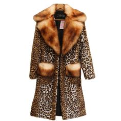 Women's Leopard Print Faux Mink Fur Coat Jackets Faux Raccoon Fur Collar Outwear Item description Brand Unbranded Department Women Outer Shell Material Faux Fur Size S-9XL Size Type Regular Style Overcoat Type Coat Country/Region of Manufacture China Garment Care Dry Clean Only Season Winter Accents Fur Trim Insulation Material Polyester Lining Material Polyester Occasion Casual Pattern Animal Print Theme Christmas   Shipment Payment Return & Warranty Service & Feedbacks Shipment 1.We Ship to Wo Faux Fur Long Coat, Mink Faux Fur Coat, Long Faux Fur Coat, Leopard Print Coat, Outer Women, Long Coat Jacket, Winter Outwear, Mink Coat, Mink Fur Coat