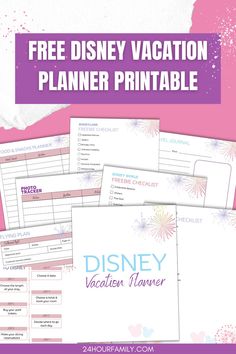 Use this free Disney vacation planner to plan your fun Disney trip! This printable planner will help you organize everything about your trip, such as photo stops, souvenirs, driving or flying to Disney, Dinsey World vacation planning in Orlando, organisation, and a travel planning checklist. Disney Planning Printables, Vacation Planning Printables, Disney Trip Planner, Disney Crafts For Kids, Disney Savings, World Printable, Disney Planner, Disney Vacation Planner, Disney World Vacation Planning