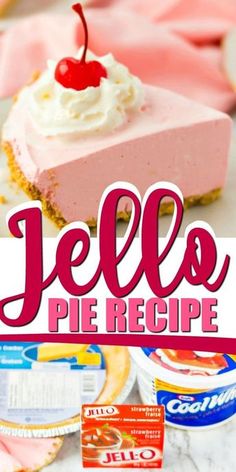 the cover of jello's pie recipe