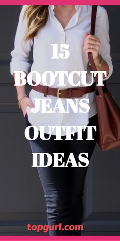 Who says bootcut jeans are old-school? These outfit ideas give them a modern twist that’s effortlessly stylish. Visit the site for all the inspo you need!