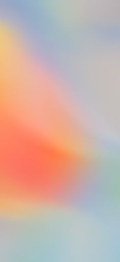 blurry image of an orange and blue background