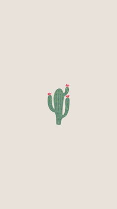 a green cactus with pink flowers on it's head and the words, i love you