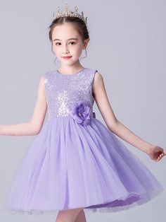 Baby Blue Flower Girl Dresses Jewel Neck Tulle Sleeveless Short Princess Dress Bows Kids Social Party Dresses Lavender Princess Sleeveless Dress, Lavender Princess Style Sleeveless Dress, Princess Style Sleeveless Lavender Dress, Sleeveless Lavender Tulle Dress, Purple Sleeveless Tulle Tutu Dress, Purple Princess Sleeveless Dress, Sleeveless Purple Tulle Tutu Dress, Princess Style Sleeveless Purple Dress, Purple Sleeveless Dress For Dress-up