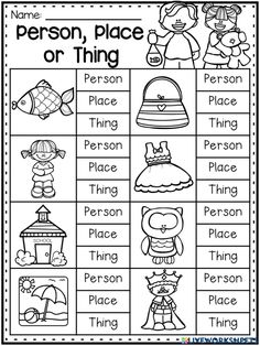 a printable worksheet for children to practice their english speaking skills