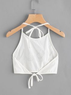 Diy Open Back Dress, Diy Open Back Top, Diy Clothes Design, Diy Vetement, Open Back Top, Top Shein, Shein Outfits, Diy Fashion Clothing