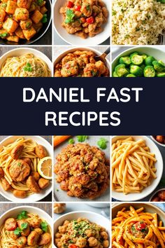 21 Days Daniel Fast Recipes Meals 21 Daniel Fast Recipes 21 Days, Godly Fasting, Daniel Fast Recipes 21 Day Meal Plan