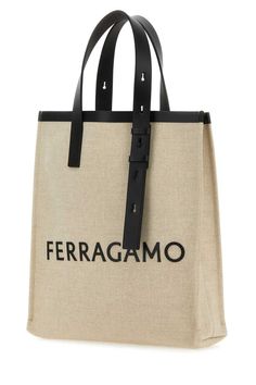 Sand canvas shopping bag Gender: MenMaterial: EXTERIOR: 100% FABRIC 100% LEATHERColor: BEIGE O TANMade in: ITProduct ID: 241297764870 NATURALENERO*Import tax/duty will be calculated at checkout (If applicable) Salvatore Ferragamo Handbags, Ferragamo Handbags, Salvatore Ferragamo Men, Ferragamo Men, Denim Bags, Bottega Veneta Shoulder Bag, Canvas Shopping Bag, Denim Bag, Zip Pouch