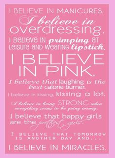 a pink poster with the words i believe in many languages