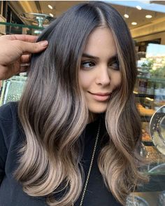 Dimensional Brunette 2023, Hair Color For Yellow Undertones, Black Hair Money Piece, Asian Balayage, Hair 2025, Brown Hair Inspiration, Hair Contouring, Black Hair Balayage, Brown Hair Looks