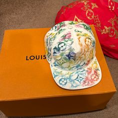 Great Condition Multi Color Louis Vuitton Hat. Rare Find. No Low Ball Offers. Louis Vuitton Hats For Men, Womens Louis Vuitton, Louis Vuitton Hat, Louis Vuitton Multicolor, Louis Vuitton Cap, Louis Vuitton Accessories, Accessories Hats, Color White, Multi Color