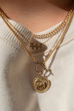 Coin Necklace Gold Pendant Necklace Gold Medallion Necklace - Etsy 111 Necklace, Celine Necklace, Repeating Numbers, Coin Necklace Gold, Necklace Gold Pendant, Soft Jewelry, Gold Medallion Necklace, Number Necklace, Silver Water