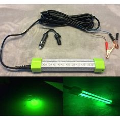 the green light is being used to create an interesting projector for this projectors