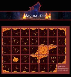 the map for magnana rock is shown in this screenshote screengrafion