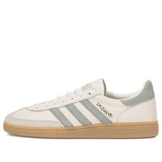 adidas Handball Spezial 'Off White Silver Green' IF9730 Spezials Adidas, Adidas Spezials, Handball Players, Adidas Handball Spezial, Adidas Handball, Adidas Spezial, Indoor Sports, Shoe Inspo, Swag Shoes