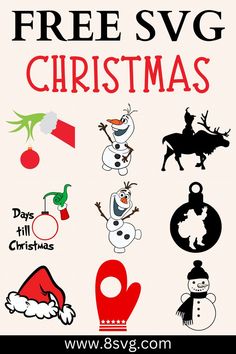 free svg christmas cut files