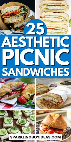 Picnic sandwiches just got better! Discover easy picnic foods, from classic picnic sandwich recipes to gourmet sandwiches filled with delicious fillings. Explore our summer sandwich ideas and picnic wrap recipes. Find healthy picnic recipes and vegetarian picnic sandwich ideas that everyone will love, along with vegan picnic foods and make-ahead sandwiches for convenience. Pack your picnic basket with these fresh sandwich recipes and picnic finger foods, ensuring tasty picnic food ideas! Baguette Sandwich Ideas, Pressed Sandwiches, Best Picnic Food, Easy Picnic Food, Easy Sandwich, Baguette Sandwich, Picnic Sandwiches, Picnic Snacks