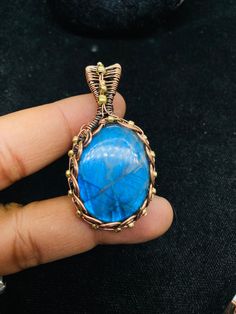 Blue Flashy Labradorite Copper Oxidized Pendant Labradorite Gemstone Copper Wire Wrap Pendant Jewelry Gift Pendant Oxidize Polish Pendant Use 70FORYOU Coupon Code For Get 70% Off On All Items  Handmade Copper Chain Size 18-20 - 22 Centimeter https://www.etsy.com/in-en/listing/1166071577 Welcome to our little shop, where you can find handmade copper wire jewelry and more, for you and your loved ones. We do accept custom orders also, kindly message us for more. Rare Blue Flash Labradorite Gemstone Bohemian Labradorite Gemstones As Gifts, Blue Gemstone Copper Jewelry, Blue Labradorite Jewelry With Large Stone, Blue Gemstone Jewelry In Copper, Blue Copper Gemstone Jewelry, Blue Moonstone Jewelry With Stones, Blue Cabochon Moonstone Jewelry, Handmade Blue Labradorite Gemstones, Handmade Bohemian Kyanite Jewelry