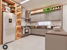 Western Style Kitchen, Kitchen Interior Decoration, New Year Home Decor Ideas, Designs For Kitchen, Interior Decorating Kitchen, Crockery Cabinet