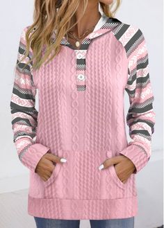 Color:Pink;Size:S;Size:M;Size:L;Size:XL;Size:XXL;Package Contents:1 X Hoodie;Occasion:Other;Style:Casual; Pink Winter Hoodie Sweater, Pink Hooded Sweater For Spring, Casual Pink Winter Sweatshirt, Pink Long Sleeve Casual Sweater, Pink Winter Hoodie, Casual Pink Hoodie Sweater, Casual Pink Hooded Sweater, Casual Pink Winter Tops, Pink Hooded Casual Sweater