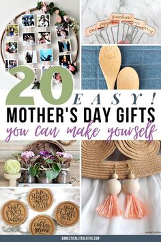 mother's day gift ideas that are easy to make and fun for the whole family