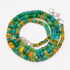 Top Great Looking Top Quality Beads Gemstone 56.5 Cts Green Color Opal Beads Gemstone Rondelle Smooth Round Beads Necklace Gemstone 17-18 Round Bead Necklace, Casting Jewelry, Opal Beads, Necklace Gemstone, Opal Necklace, Beads Necklace, Opal Gemstone, Diamond Gemstone, Ethiopian Opal