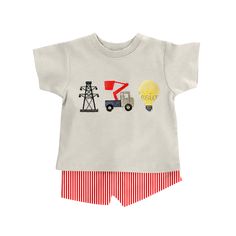 Material: Milk Silk Preorder If you order with other stock items,we will need ship together when this item finished~ Toddler Boy Summer Outfits, Toddler Boy Summer, Boys Summer Outfits, Boys Set, Summer Boy, Red Stripe, Grey Shorts, Long Sleeve Romper, Girls Jacket